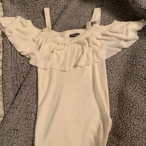 super cute cable knit sweater top from express